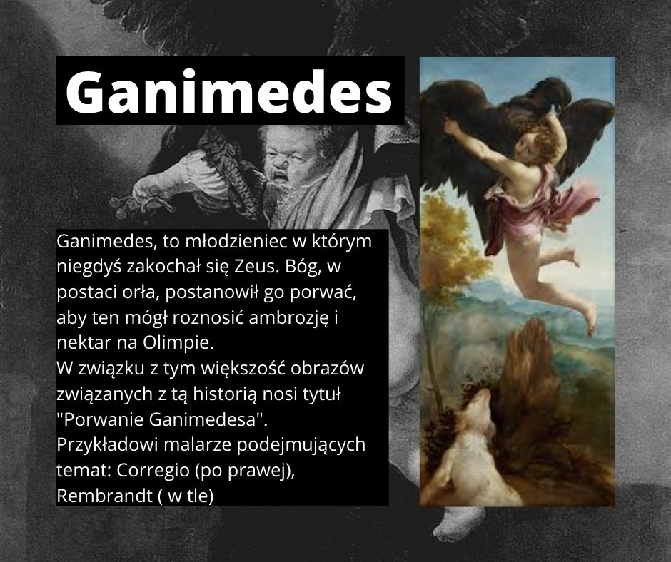 Ganimedes - jak rozpoznać postaci mitologiczne